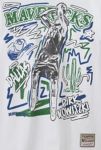 Thumbnail View 2: Mitchell & Ness NBA Dirk Nowitzki Dallas Mavericks Chalked Up Graphic Tee