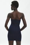 Thumbnail View 4: Ecote Izzy Strapless Embellished Denim Mini Dress