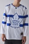 Thumbnail View 1: Mitchell & Ness NHL Toronto Maple Leafs 2018 William Nylander Long Sleeve Hockey Jersey