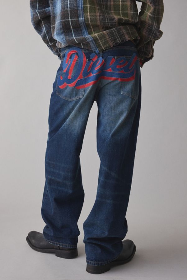 Slide View: 1: Diesel 2001 D-Macro-S4 Oversized Straight Fit Jean