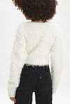 Thumbnail View 3: Kimchi Blue Adaline Cropped Fuzzy Knit Cardigan