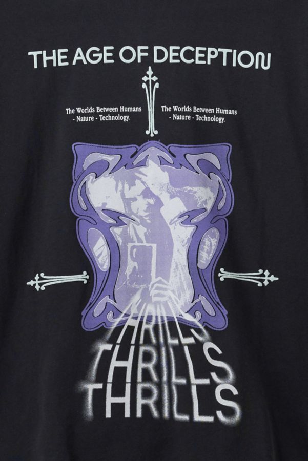 Slide View: 2: T-shirt graphique THRILLS The Age Of Deception