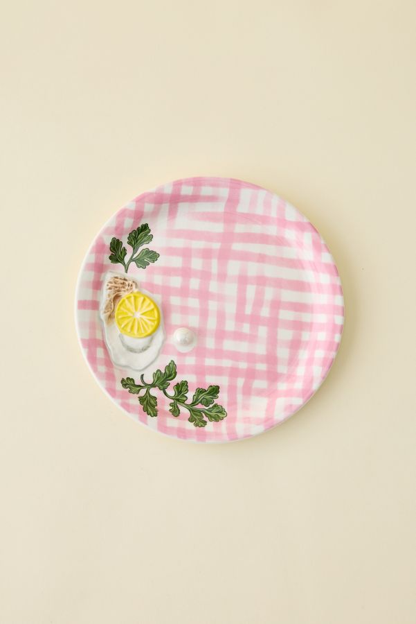 Slide View: 2: Lana Patterned Dinner Plate