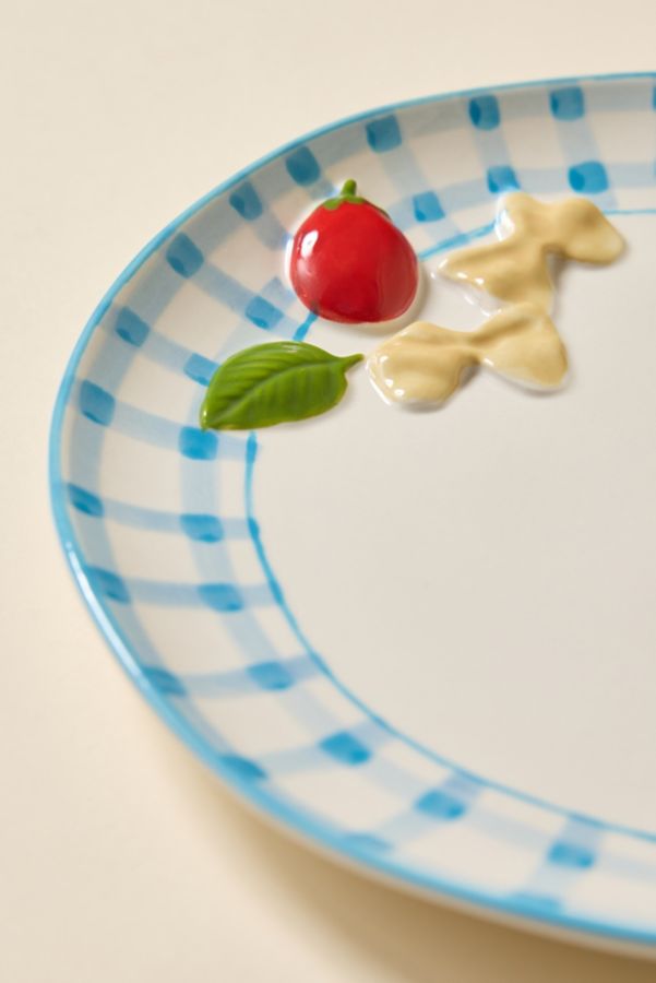 Slide View: 3: Lana Patterned Dinner Plate