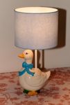 Thumbnail View 1: Ceramic Goose Shape Table Lamp