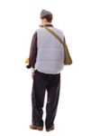 Thumbnail View 3: LC23 Puffy Padded Quilted Wool Vest