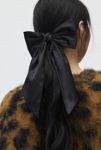 Thumbnail View 1: Matte Satin Hair Bow Clip