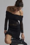 Thumbnail View 1: AFRM Fay Lace Off-The-Shoulder Mini Dress