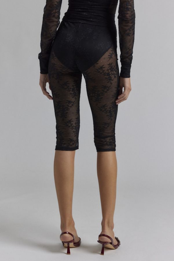 Slide View: 3: AFRM Gemma Lace Capri Pant