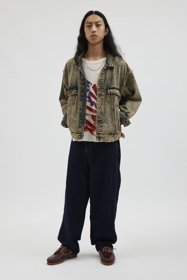 Slide View: 1: Urban Renewal Remade Dirty Denim Jacket