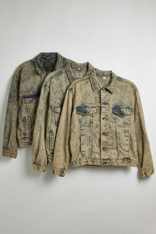 Slide View: 2: Urban Renewal Remade Dirty Denim Jacket