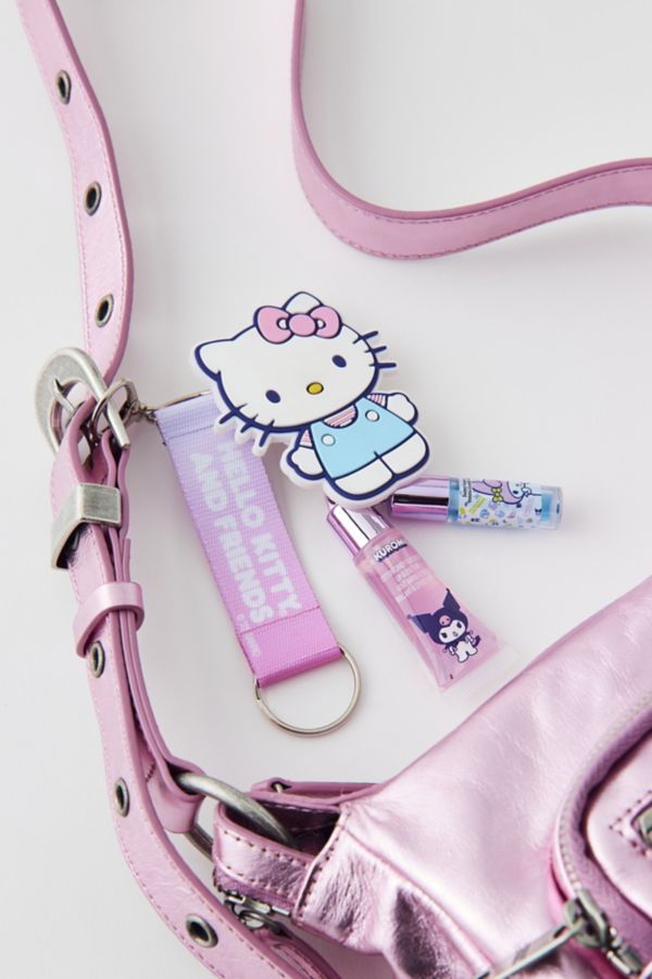 Slide View: 3: Porte-clés Brillant à Lèvres Sanrio Hello Kitty & Amis