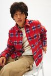 Thumbnail View 4: BDG Cabin Plaid Long Sleeve Overshirt