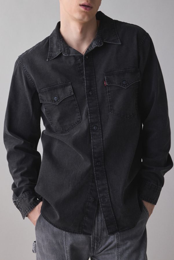 Slide View: 1: Levi’s® Relaxed Fit Western Shirt