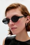 Thumbnail View 1: Agent Slim Oval Sunglasses