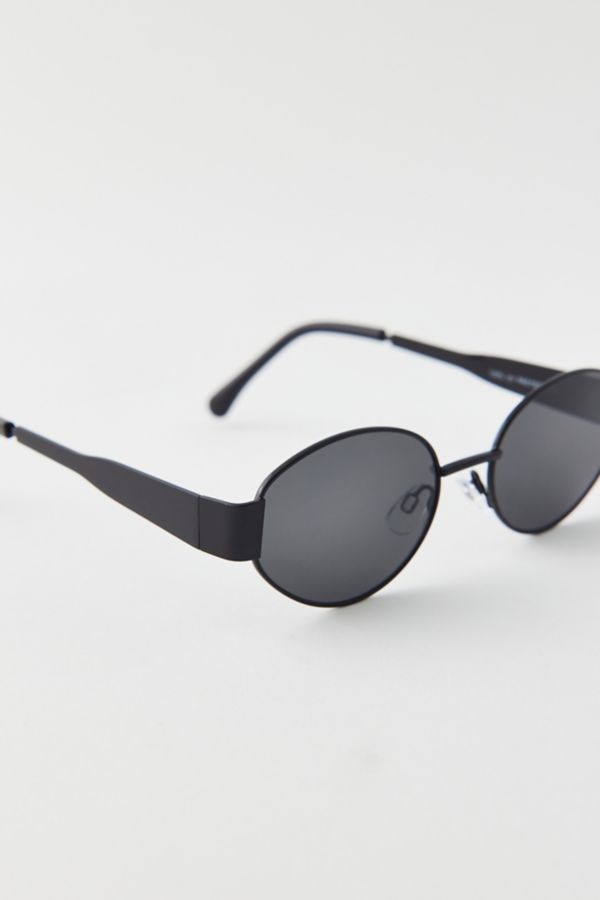 Slide View: 3: Agent Slim Oval Sunglasses