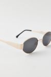 Thumbnail View 3: Agent Slim Oval Sunglasses