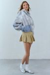 Thumbnail View 4: Kimchi Blue Snow Bunny Printed Piled Fleece Zip-Up Jacket