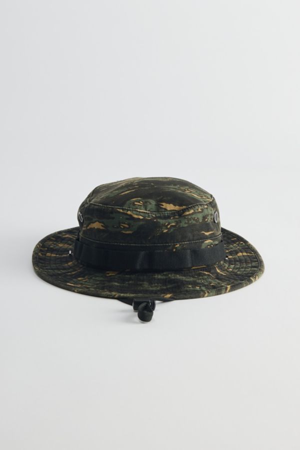 Slide View: 1: Chapeau Seau Boogie Ventilé Camouflage