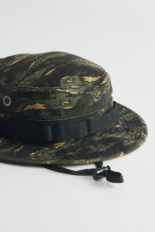 Slide View: 2: Chapeau Seau Boogie Ventilé Camouflage