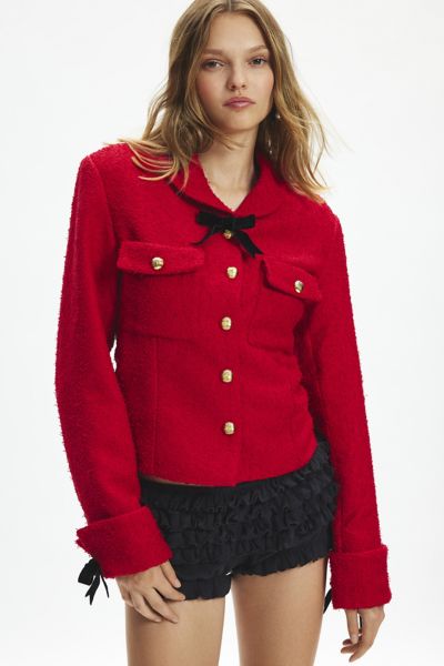 Veste Lady Boucle Sister Jane Posie avec Détail de Nœud