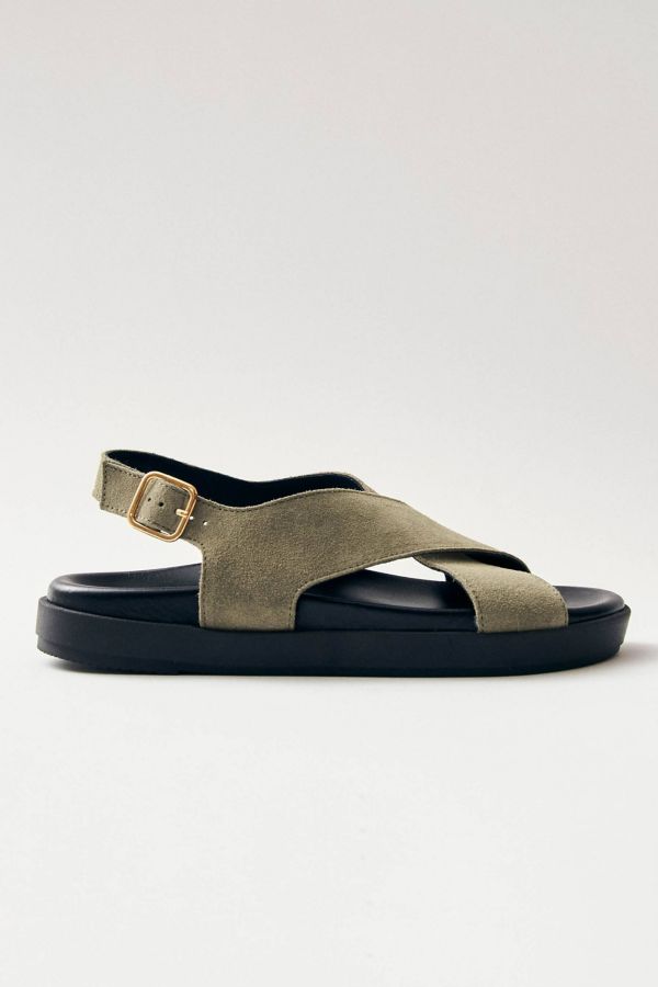 Slide View: 1: ALOHAS Nico Leather Slingback Sandal