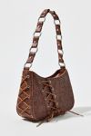 Thumbnail View 2: Silence + Noise Kez Boho Stamped Laced Shoulder Bag