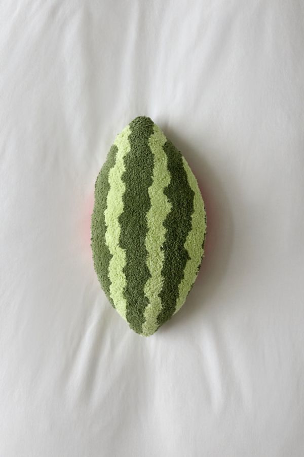 Slide View: 4: Watermelon Gingham Throw Pillow