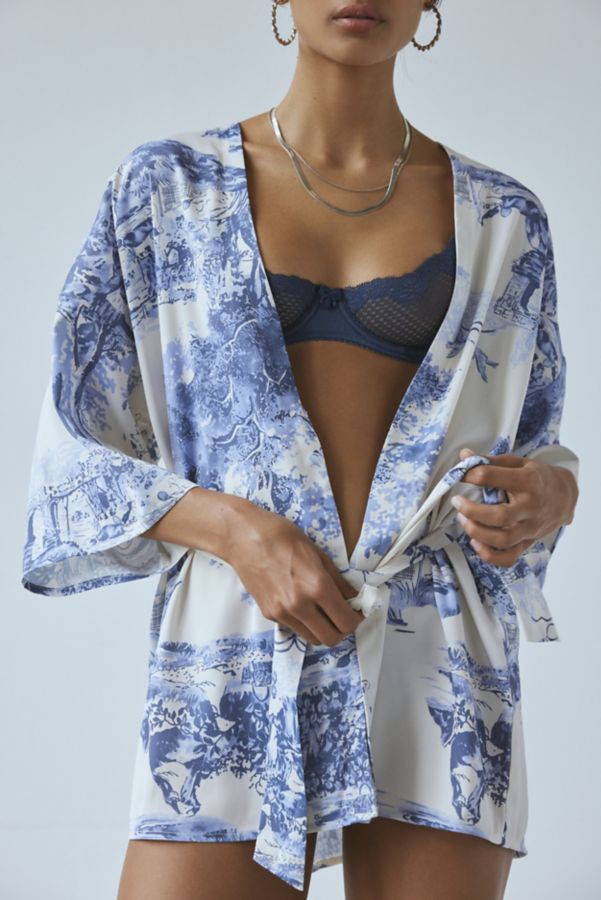 Slide View: 1: Out From Under Satin Dream Robe