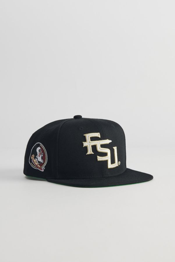 Slide View: 1: Mitchell & Ness NCAA Florida State University Triple Play Snapback Hat