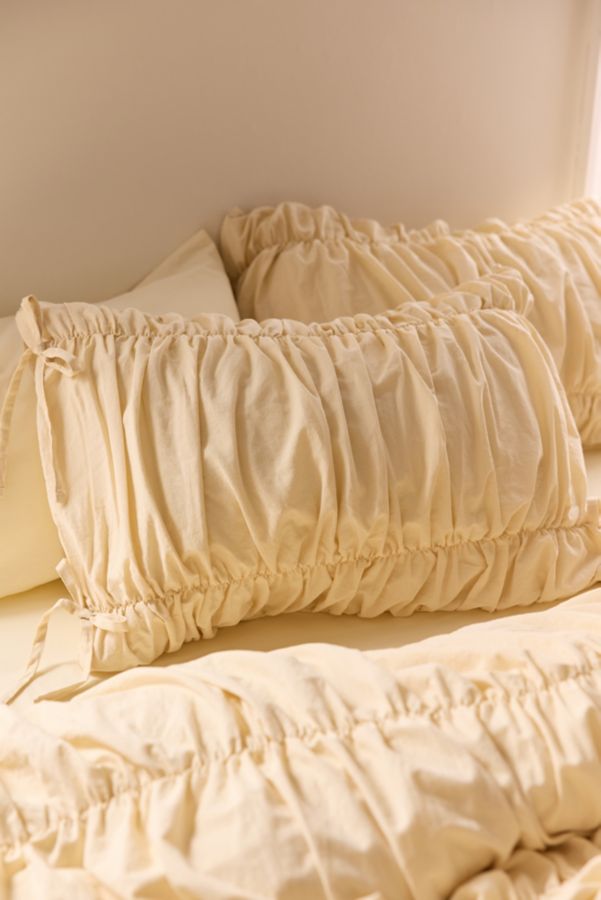 Slide View: 1: Melody Cinched Core Sham Set