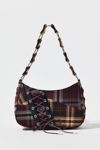 Thumbnail View 2: Silence + Noise Kez Plaid Laced Shoulder Bag