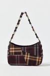 Thumbnail View 5: Silence + Noise Kez Plaid Laced Shoulder Bag