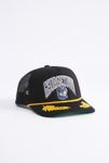 Thumbnail View 1: Mitchell & Ness Georgetown Hoyas Golf Leaf Trucker Hat