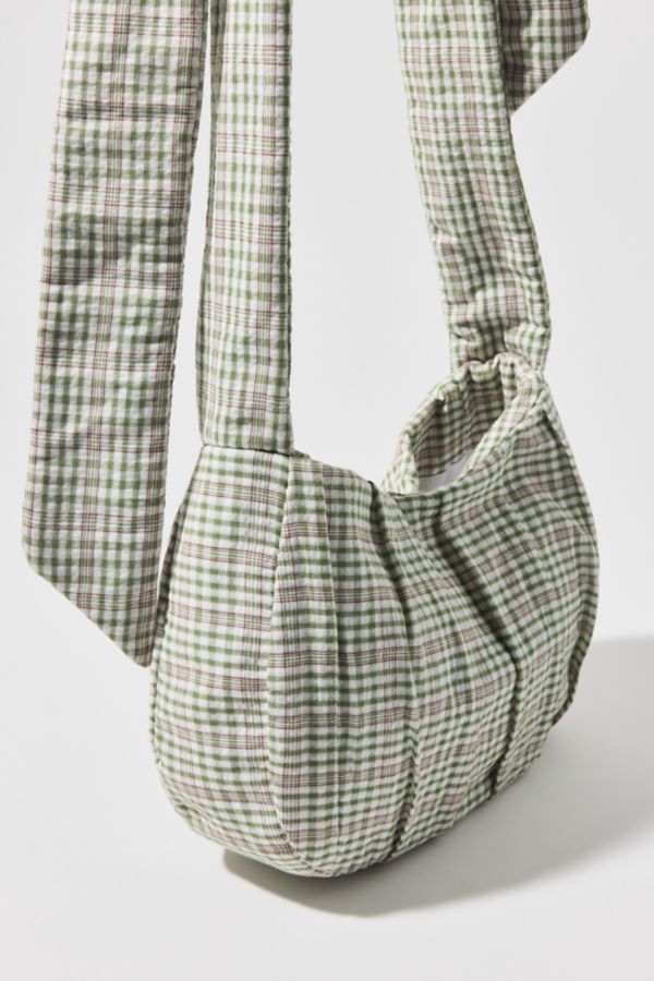 Slide View: 3: Kimchi Blue Gathered Bow Hobo Bag