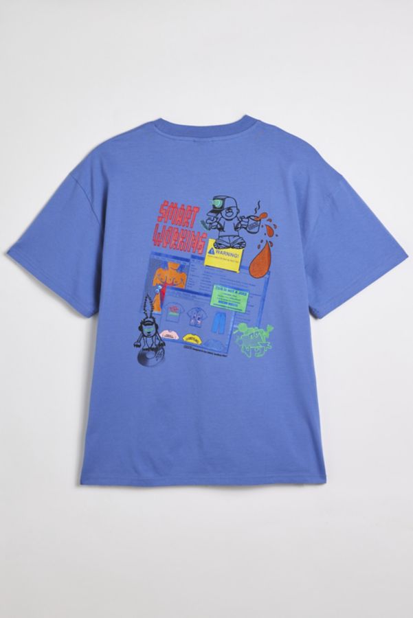 Slide View: 1: Pas de Mer Smart Working Graphic Tee