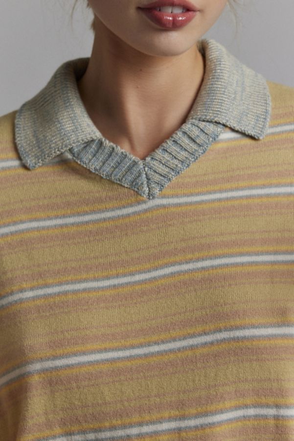 Slide View: 3: BDG Bowen Oversized Polo Sweater