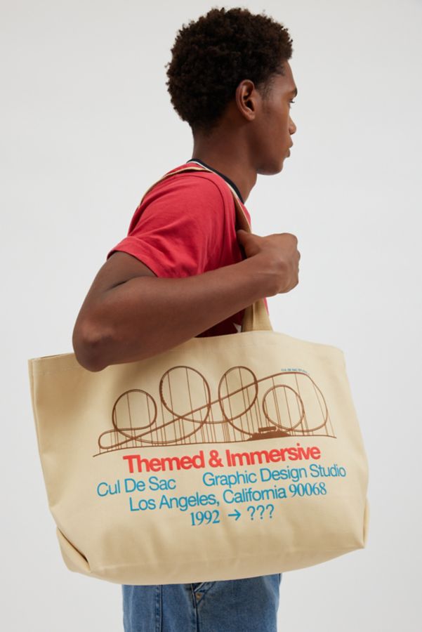 Slide View: 1: Cul De Sac Amusement Park Tote Bag