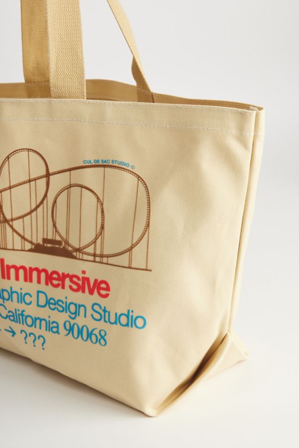 Slide View: 3: Cul De Sac Amusement Park Tote Bag