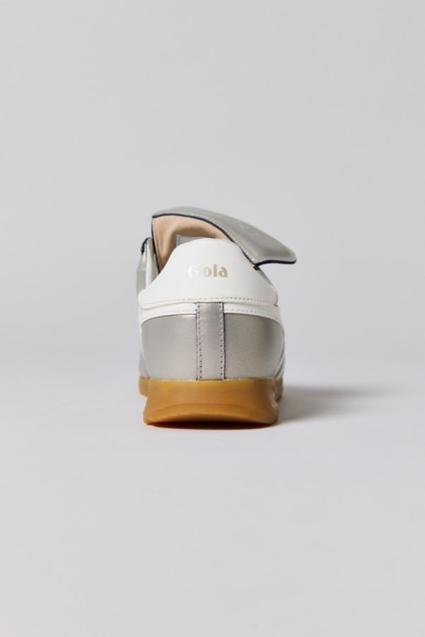 Slide View: 4: Gola Women's Stadium '86 Metallic Sneaker