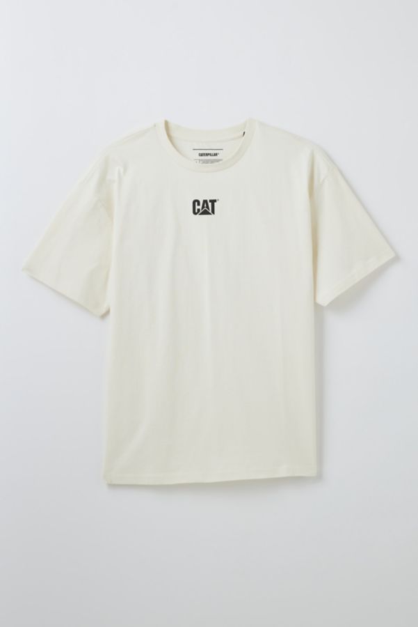 Slide View: 1: CAT Centered Logo Graphic Tee