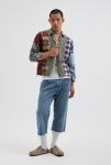 Thumbnail View 1: Urban Renewal Remade Spliced Flannel Long Sleeve Button-Down Shirt