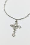 Thumbnail View 3: Collier Pendentif Long Croix