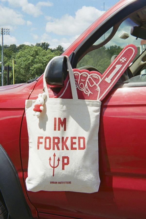 Slide View: 1: Je Suis Forked Up Sac Fourre-Tout