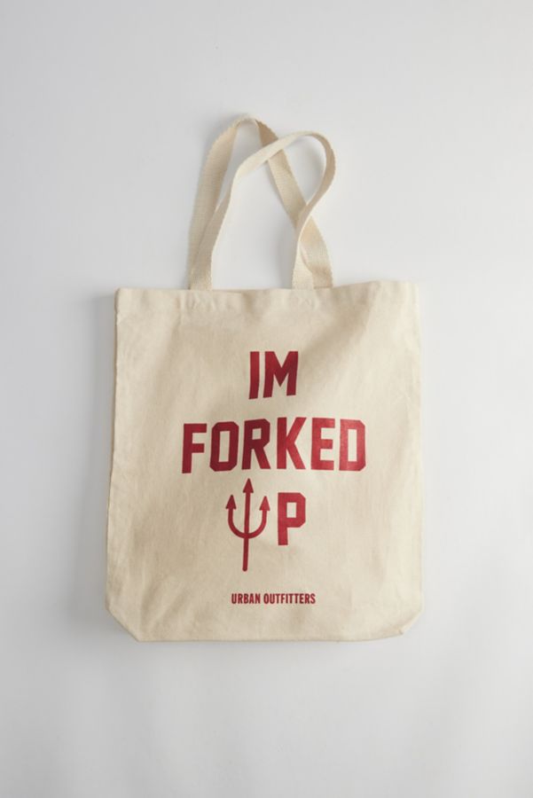 Slide View: 3: Je Suis Forked Up Sac Fourre-Tout