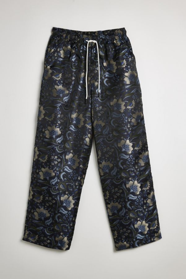 Slide View: 3: UO Shiny Jacquard Beach Pant