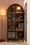 Thumbnail View 1: Camille Arched Glass Paned Storage Cabinet