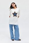 Thumbnail View 1: Urban Renewal Remade Layered Star Applique Tee