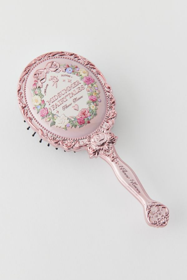 Slide View: 2: Flower Knows Midsummer Fairytales Collection Paddle Hairbrush