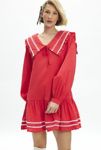 Thumbnail View 3: Neon Rose Wren Textured Collar Detail Mini Smock Dress